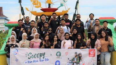 Komunitas Honda Scoopy Jelajahi Ikon Kota Tanjungpinang Lewat Scoopy Your Mode Your Ride