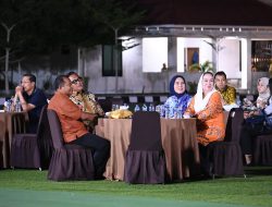 Danlanud RSA Hadiri Jamuan Makan Malam Bersama Wakajati Kepri di Natuna