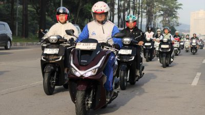Honda Kepri Gelar Sunmori dan Healthy Walk Bersama Jurnalis serta Content Creator