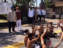 Presiden tinjau pelaksanaan SR Tabanan disambut tarian khas Bali