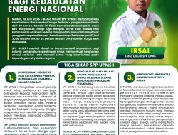 SPP UPMS I: Kenaikan Pertamax Menjadi Alarm bagi Penguatan Kedaulatan Energi Nasional