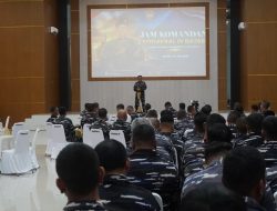 Tegaskan ‘Say No To Drugs’, Dankodaeral IV Beri Pengarahan Khusus ke Personel dan ASN Matra Laut