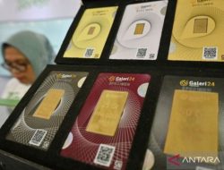Simak daftar harga emas tiga jenama Pegadaian yang naik Selasa pagi