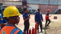 Pelatihan Tanggap Darurat PLN Dabo Singkep, Pegawai Dilatih Hadapi Risiko Kebakaran
