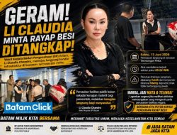 Li Claudia Tegas Minta Rayap Besi Terowongan Pelita Ditangkap