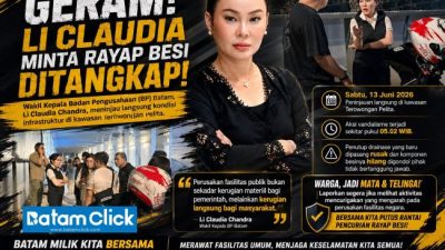 Li Claudia Tegas Minta Rayap Besi Terowongan Pelita Ditangkap