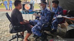 Lanud RSA Natuna hadirkan Dokter THT saat CKG peringatan hari bakti
