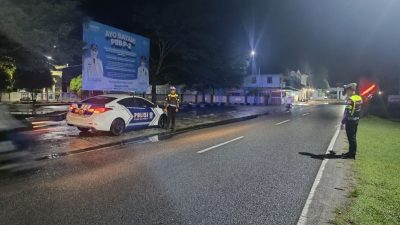 Polres Natuna tertibkan knalpot tidak standar lewat patroli KRYD