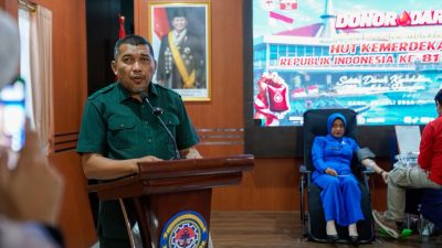 Wabup Karimun Apresiasi Donor Darah Kolaborasi Lanal, PMI dan INTI