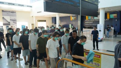 Rudenim Tanjungpinang deportasi 67 WNA Tiongkok