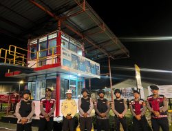 Patroli Malam Pamapta Polres Natuna Perkuat Harkamtibmas dan Sosialisasikan Layanan Polri 110