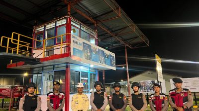 Patroli Malam Pamapta Polres Natuna Perkuat Harkamtibmas dan Sosialisasikan Layanan Polri 110