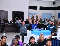 Lanud Raden Sadjad Natuna Hadirkan Nobar Gratis untuk Personel dan Warga