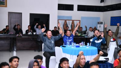 Lanud Raden Sadjad Natuna Hadirkan Nobar Gratis untuk Personel dan Warga
