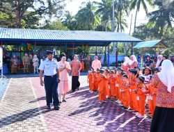 Sambut Siswa Baru, Danlanud dan Ketua Yasarini Pengurus Cabang Lanud RSA Natuna Resmikan MPLS TK-KB Angkasa TA 2026/2027