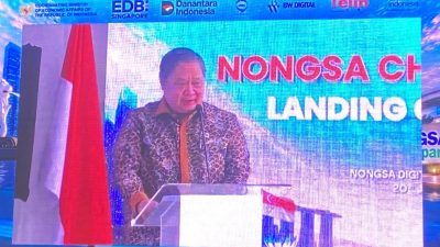 Menko Airlangga: Industri pusat data Batam tumbuh 22 persen per tahun