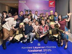 Delegasi Honda Kepri Tembus 6 Besar Nasional di Kontes Layanan Honda 2026