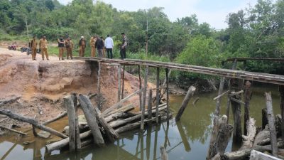 Wabup Karimun Tinjau Infrastruktur Wilayah 3T di Kecamatan Sugie Besar