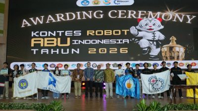 ITS juara KRAI 2026, akan wakili Indonesia Kontes Robot di Hong Kong