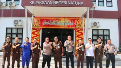 Kapolres Natuna perkuat sinergi dengan Kejari untuk penegakan hukum
