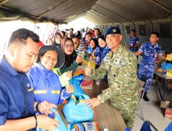 Sambut Hari Bakti TNI AU ke-79, Lanud Hang Nadim Gelar Bazar Murah dan Cek Kesehatan Gratis Warga Batam