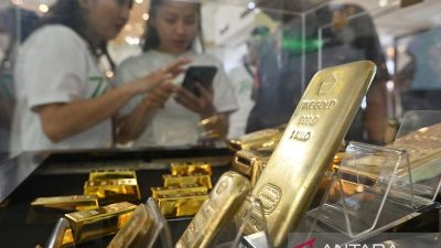 Simak harga tiga jenama emas Pegadaian pada hari Selasa