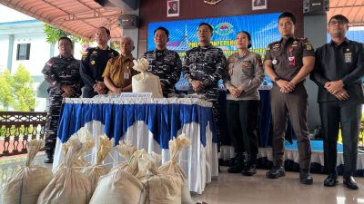 Kodaeral IV gagalkan penyelundupan 1,9 ton pasir timah tujuan Malaysia
