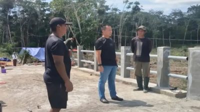 Kodim 0315/Tanjungpinang rampungkan pembangunan empat jembatan beton