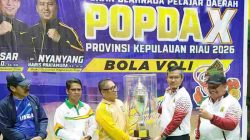 Kota Tanjungpinang juara umum POPDA Kepri 2026 setelah dua dekade