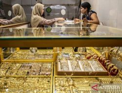 Harga emas Antam Senin turun Rp4.000 ke angka Rp2,610 juta/gr
