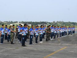 Semangat Pagi, Personel Lanud RSA Natuna Jaga Kebugaran dan Stamina