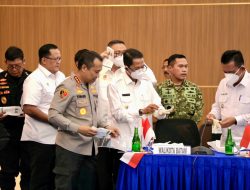 Amsakar Ikut Musnahkan 1,3 Ton Ketamine, Sinergi Aparat Gagalkan Penyelundupan Narkoba