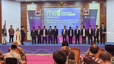 MES Kota Batam Resmi Dilantik, Dorong Ekonomi Syariah dan UMKM