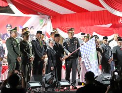 Semangat Perjuangan Membara dalam Pawai Obor HUT ke-81 RI di Batam