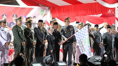 Semangat Perjuangan Membara dalam Pawai Obor HUT ke-81 RI di Batam