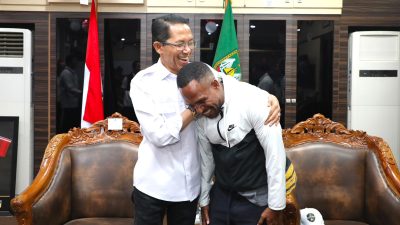 Amsakar Sambut Timnas Indonesia Legend, Dorong Lahirnya Talenta Sepak Bola dari Batam