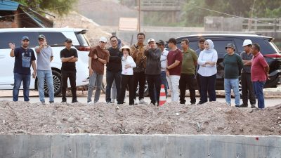 Li Claudia Tinjau Drainase dan PJU, Penanganan Banjir hingga Penerangan Jalan Digesa