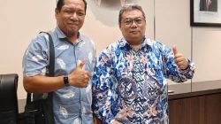 Ketua FJP Kepri Novianto bersama Konje RI untuk Johor Baharu Sigit Suryantoro Widiyanto