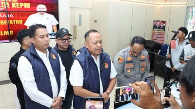 Viral Pencurian Kabel Jembatan 1 Barelang, Polresta Barelang Bekuk Pelaku di Kampung Aceh