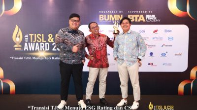 Pertamina Patra Niaga Regional Sumbagut Raih Predikat Platinum TSJL & CSR Award 2026, Bukti Nyata Komitmen Keberlanjutan