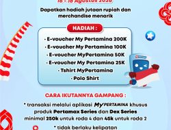 Pertamina Patra Niaga Regional Sumbagut Semarakkan HUT ke-81 Republik Indonesia Melalui MyPertamina Berbagi Hadiah Kemerdekaan di 24 SPBU
