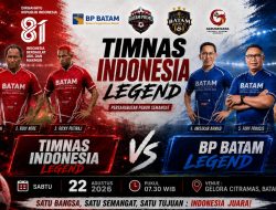 Timnas Indonesia Legend Turun ke Batam, Nyalakan Mimpi dari Grassroots Menuju Panggung Internasional