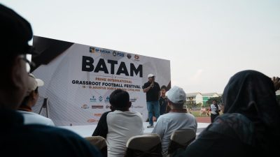 BP Batam Dukung Pembinaan Sepak Bola Usia Dini melalui Batam Prime International Grassroot Football Festival 2026