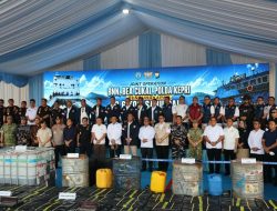BC bersama BNN dan Polda Kepri Sita 2,6 Ton Sabu Cair dan Jutaan Rokok Ilegal