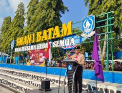 Jefridin Gelorakan Semangkat Kepramukaan di Peringatan HUT Gudep 03021/03022 SMAN 1 Batam