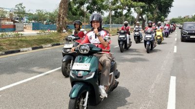 Semarakkan HUT ke-81 RI, 84 Bikers Honda Ikuti Convoy Merdeka 2026 di Batam