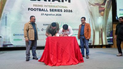 BP Batam Tesmi Tutup Batam Prime International Football Series 2026