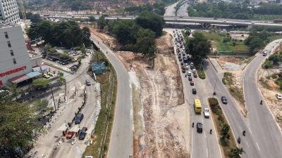 Progres Peningkatan Jalan Landing Point Fly Over – Simpang Lalan Madani Capai 39,194 Persen, BP Batam Genjot Percepatan Konstruksi