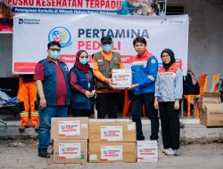 Pertamina Patra Niaga Regional Sumbagut Gerak Cepat Salurkan Bantuan Penanggulangan Asap di Kerumutan, Pelalawan*