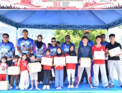Lanud Raden Sadjad Natuna Semarakkan HUT Ke-81 RI dengan Beragam Lomba
